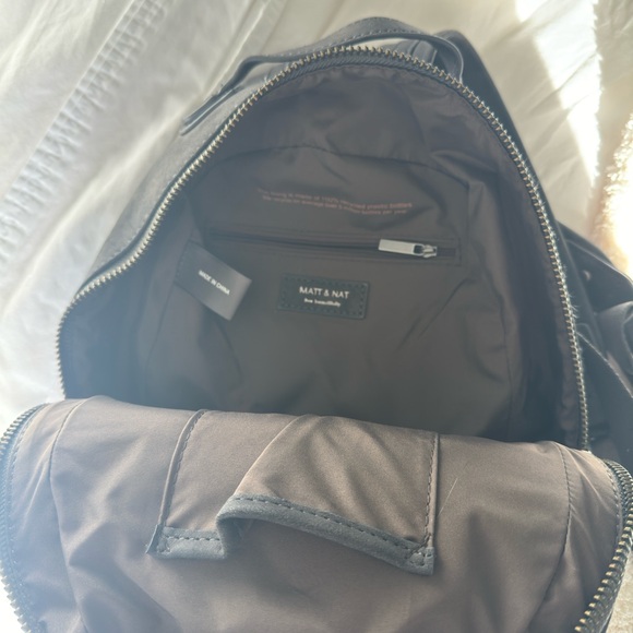 Mini Vegan Suede Matt & Nat Backpack - Picture 3 of 4